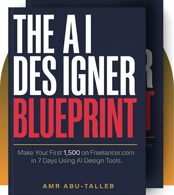 The AI Designer Blueprint — book mockup